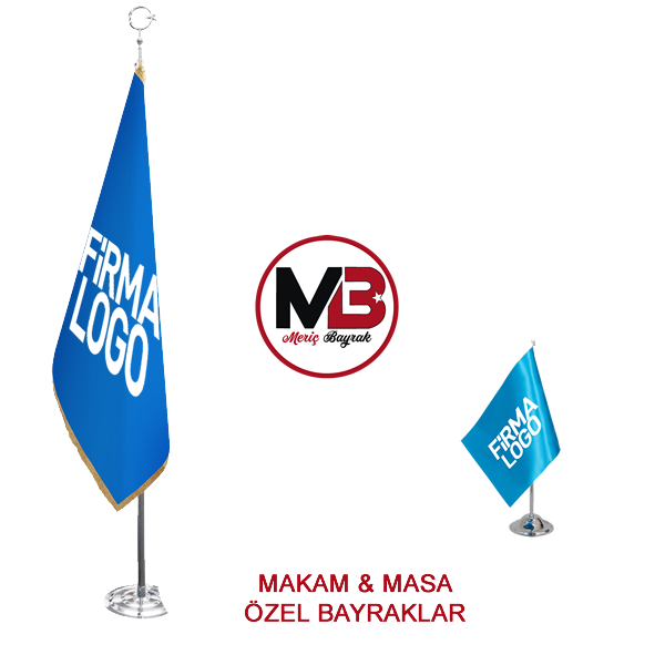 ÖZEL MAKAM VE MASA BAYRAĞI FASON